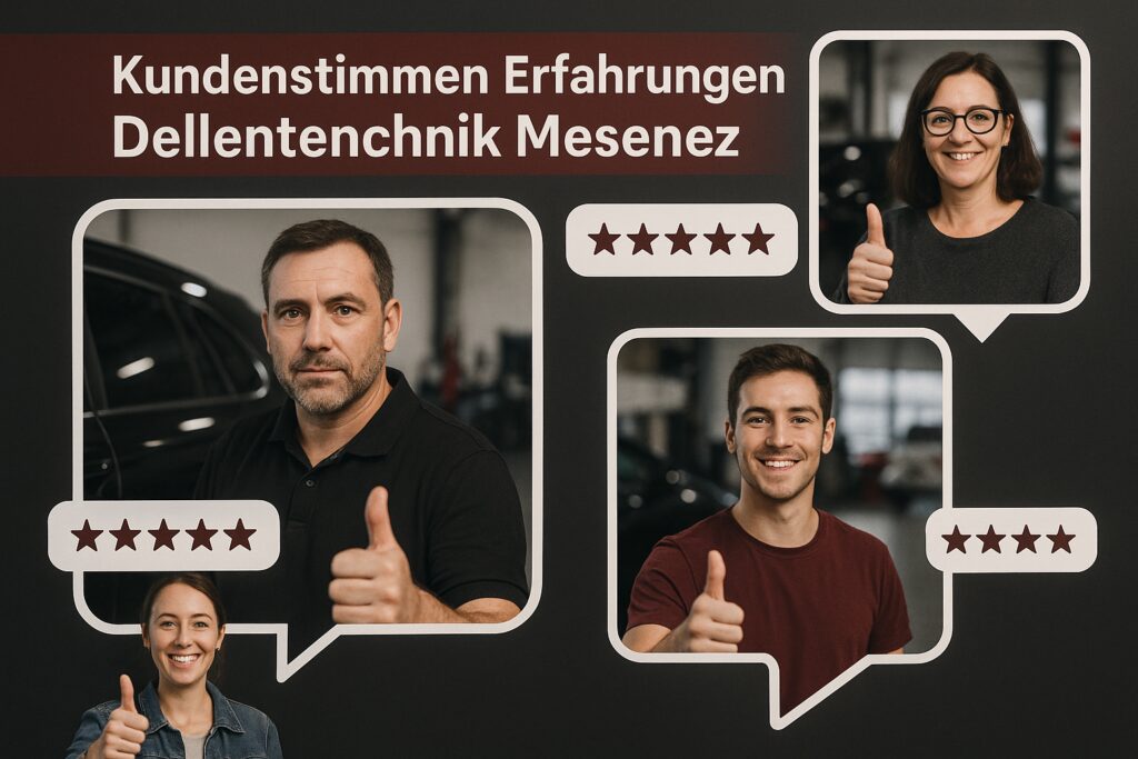 Kundenstimmen – Erfahrungen mit Dellentechnik Mesenez – DELLENTECHNIK Ehrt – Startseite